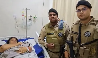 PM presta socorro a gestante em trabalho de parto em Salvador
